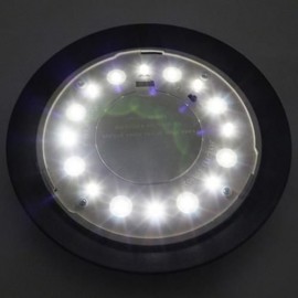 CIS - 57196B 80LM 16 LEDS SOLAR POWER WALL MOUNTED LAMP (WHITE)