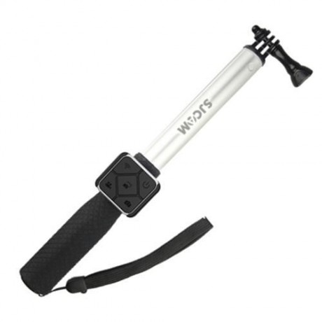 ORIGINAL SJCAM SELFIE STICK WITH REMOTE CONTROLLER KITS FOR M20 ACTION CAMERA (SILVER)