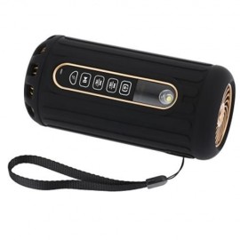 JUSTNEED P1 BLUETOOTH SPEAKER TWO HORN SOUND STEREO 6600MAH POWER SUPPLY WITH LED TORCH (B