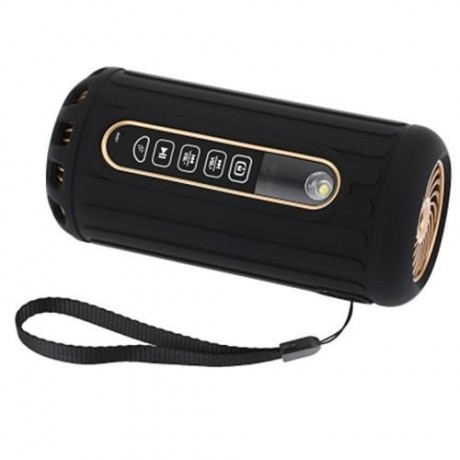 JUSTNEED P1 BLUETOOTH SPEAKER TWO HORN SOUND STEREO 6600MAH POWER SUPPLY WITH LED TORCH (B