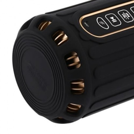 JUSTNEED P1 BLUETOOTH SPEAKER TWO HORN SOUND STEREO 6600MAH POWER SUPPLY WITH LED TORCH (B