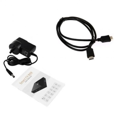 X96 TV BOX AMLOGIC S905X QUAD CORE 2.4GHZ WIFI HDMI 2.0 WITH USB 2.0 AV LAN TF CARD SLOT (