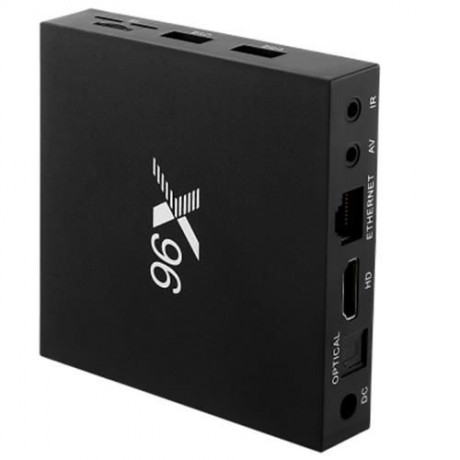 X96 TV BOX AMLOGIC S905X QUAD CORE 2.4GHZ WIFI HDMI 2.0 WITH USB 2.0 AV LAN TF CARD SLOT (