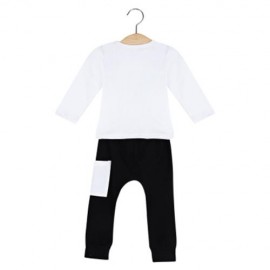 BABY TRENDY ELASTIC COTTON BLEND CARTOON FROG BOWKNOT PRINT ROUND COLLAR LONG SLEEVE PULLO