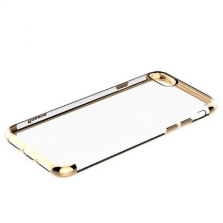 BASEUS SHINING SERIES ULTRA SLIM SOFT CLEAR PANEL ELECTROPLATE PLATING TPU CASE COVER FOR 