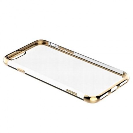 BASEUS SHINING SERIES ULTRA SLIM SOFT CLEAR PANEL ELECTROPLATE PLATING TPU CASE COVER FOR 