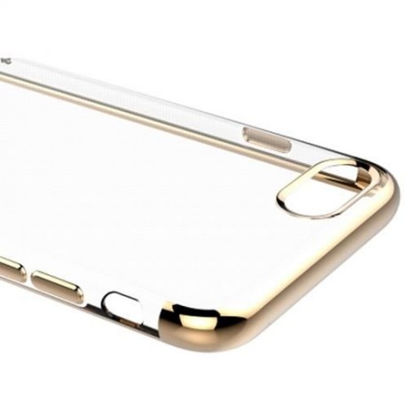 BASEUS SHINING SERIES ULTRA SLIM SOFT CLEAR PANEL ELECTROPLATE PLATING TPU CASE COVER FOR 