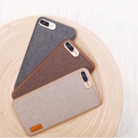 BASEUS GRAIN SERIES 5.5 INCH PROTECTIVE DUSTPROOF MOBILE PHONE BACK CASE COVER FOR IPHONE 