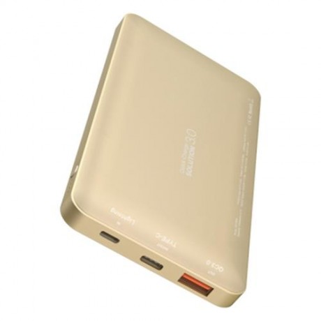 BASEUS QC 3.0 10000MAH 8 PIN TO TYPE-C PORTABLE UNIVERSAL FAST CHARGING EXTERNAL BATTERY (