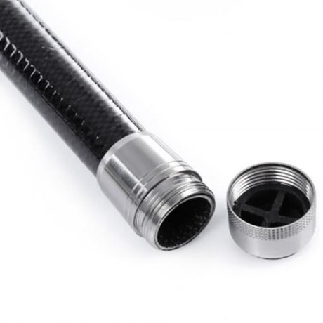 LEO SEA RIVER LAKE POLE CARBON FIBER MINI AUTOMATIC FISHING ROD FISH DEVICE (SILVER AND BL