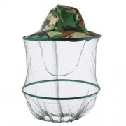 LEO DIGITAL JUNGLE CAMOUFLAGE ANTI-MOSQUITO FISHING MESH FACE PROTECTION MASK CAP HAT FOR 