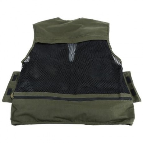 LEO ARMY GREEN FISHING VEST (ARMY GREEN)