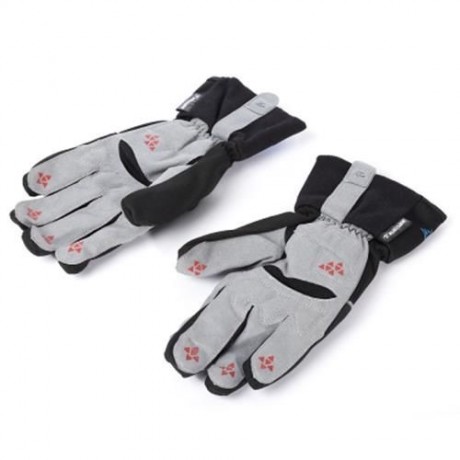 ROBESBON PAIRED WARM THICKEN WATER RESISTANT FULL FINGER GLOVE FOR OUTDOOR CYCLING (BLUE)