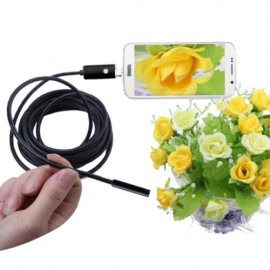 AN99 5.5MM 2-IN-1 USB MICRO CONNECTOR WATERPROOF 6 LEDS ENDOSCOPE BORESCOPE INSPECTION WIR