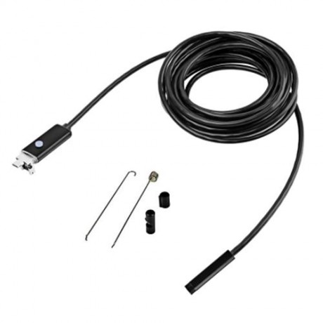 AN99 5.5MM 2-IN-1 USB MICRO CONNECTOR WATERPROOF 6 LEDS ENDOSCOPE BORESCOPE INSPECTION WIR