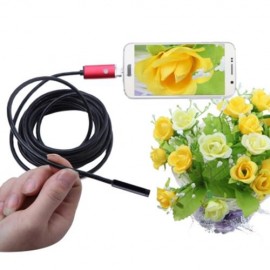 AN99 5.5MM 2-IN-1 USB MICRO CONNECTOR WATERPROOF 6 LEDS ENDOSCOPE BORESCOPE INSPECTION WIR