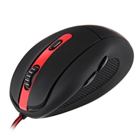 REDRAGON M605 2000DPI PROFESSIONAL 6 BUTTONS USB WIRED OPTICAL GAMING MOUSE (BLACK)