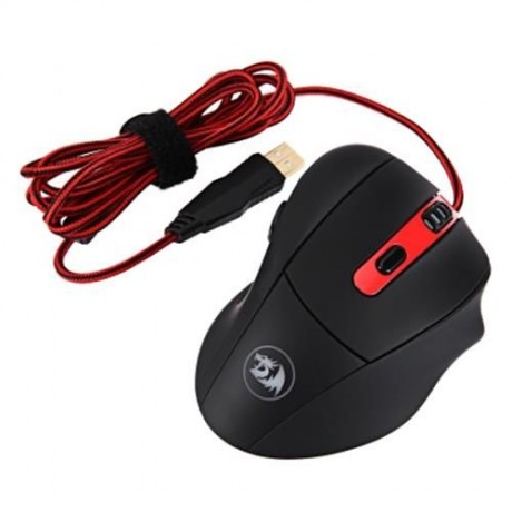 REDRAGON M605 2000DPI PROFESSIONAL 6 BUTTONS USB WIRED OPTICAL GAMING MOUSE (BLACK)