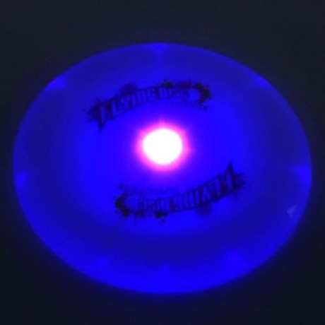 FL - 001 FLEXIBLE FLYING DISC UFO FLASH COLOR ECO SAUCER (WHITE)