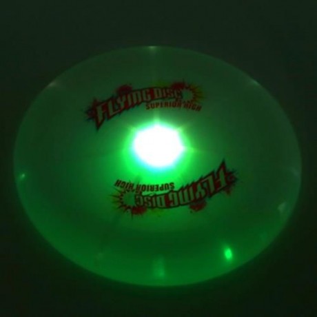 FL - 001 FLEXIBLE FLYING DISC UFO FLASH COLOR ECO SAUCER (WHITE)