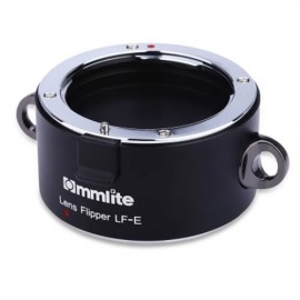 COMMLITE CM - LF - E ELECTRONIC APERTURE CONTROL LENS MOUNT ADAPTER RING FOR SONY E-MOUNT 