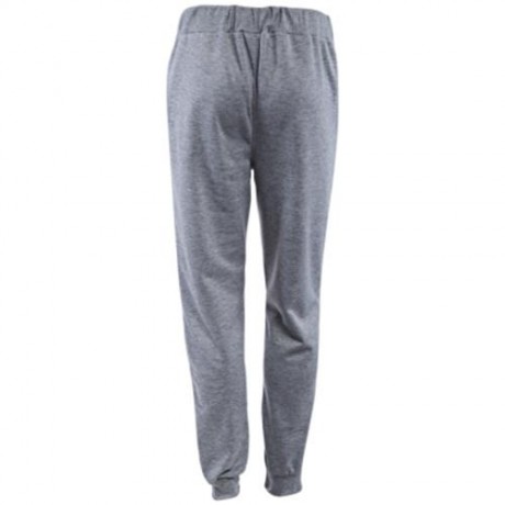 CASUAL PATCHWORK ZIPPER DESIGN MALE ELASTIC BAND LONG SPORTS PANTS (BLACK)