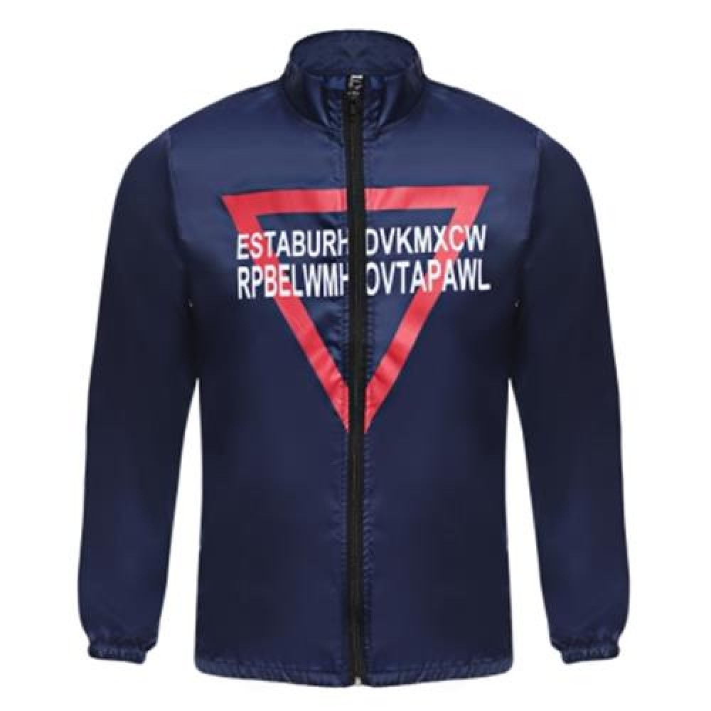 ULTRALIGHT INVERTED TRIANGLE PRINT MALE SUN PROTECTION OUTERWEAR (CADETBLUE)