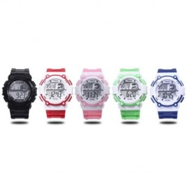 DIRAY DR - 203 CHILDREN DIGITAL WATCH LED ALARM CHRONOGRAPH CALENDAR 5ATM PU BAND WRISTWAT