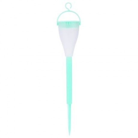LED SOLAR POWERED LANDSCAPE HANGING LIGHT WATERPROOF 7 COLORS CHANGING LAMP (NEON GREEN)