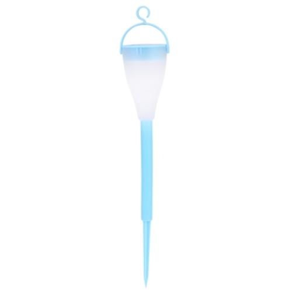 LED SOLAR POWERED LANDSCAPE HANGING LIGHT WATERPROOF 7 COLORS CHANGING LAMP (BLUE)