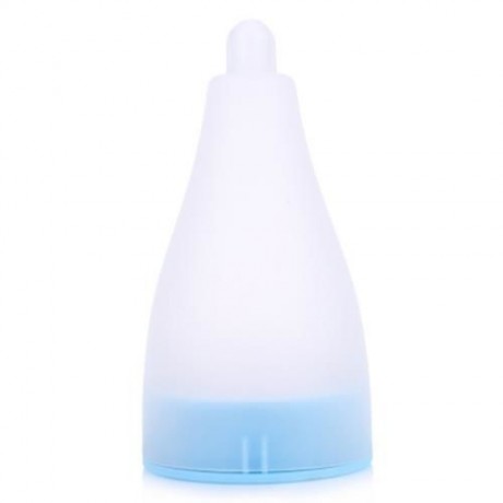 LED SOLAR POWERED LANDSCAPE HANGING LIGHT WATERPROOF 7 COLORS CHANGING LAMP (BLUE)
