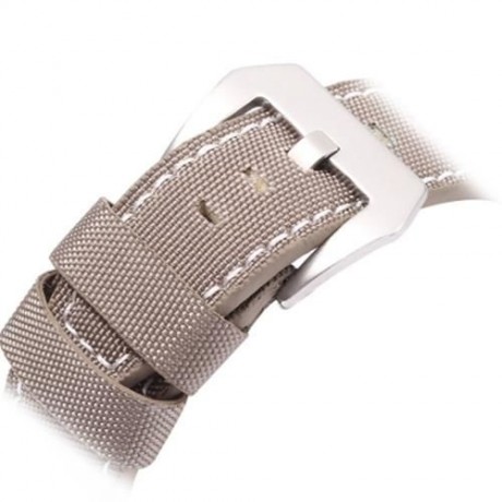 SANCYBIRDS FY964 MEN QUARTZ WATCH CANVAS BAND DATE DISPLAY WORKING SUB-DIAL WRISTWATCH (KH