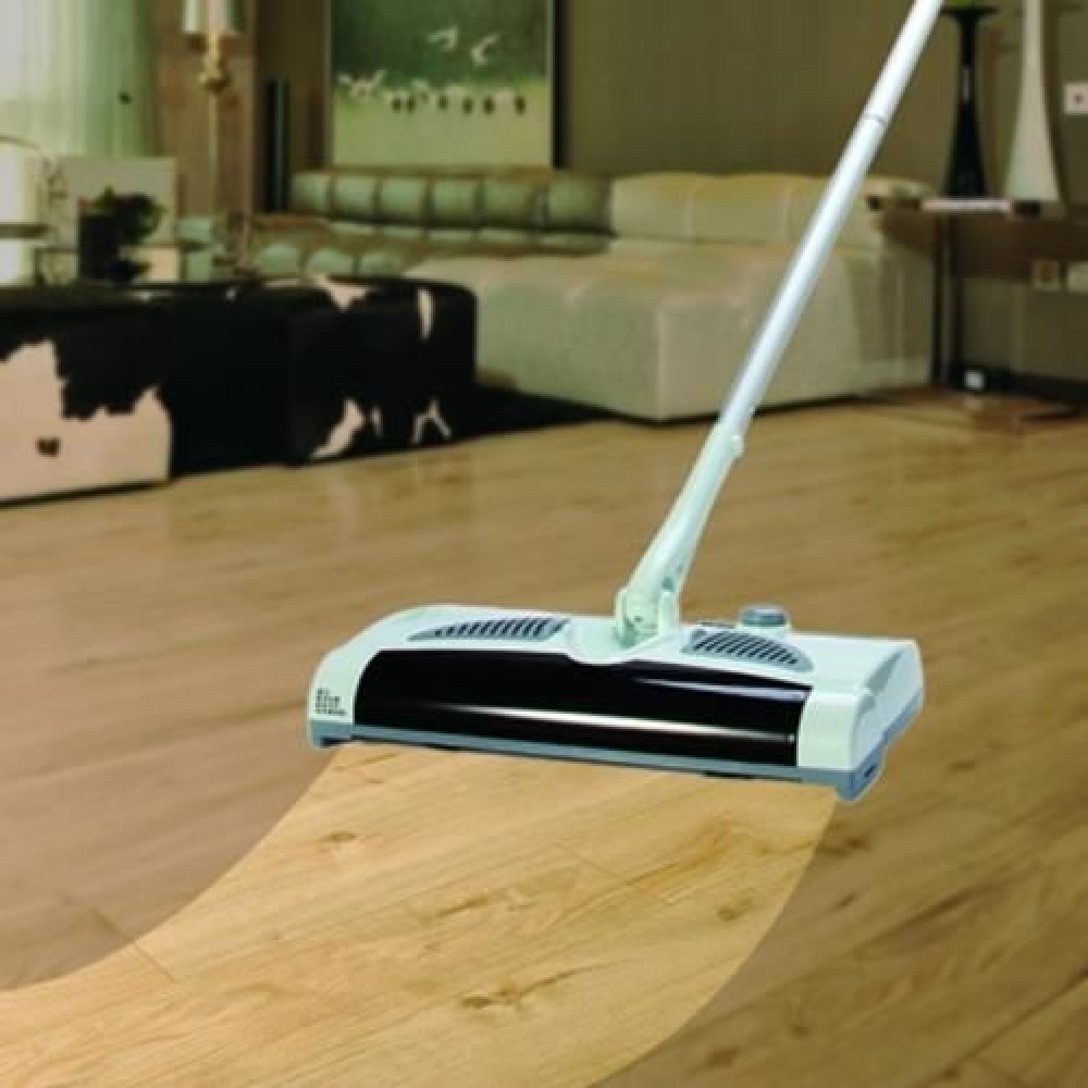 W - S018 2 IN 1 ROTATABLE CORDLESS ELECTRIC ROBOT CLEANER SWEEPER DRAG SWEEPING MACHINE (M
