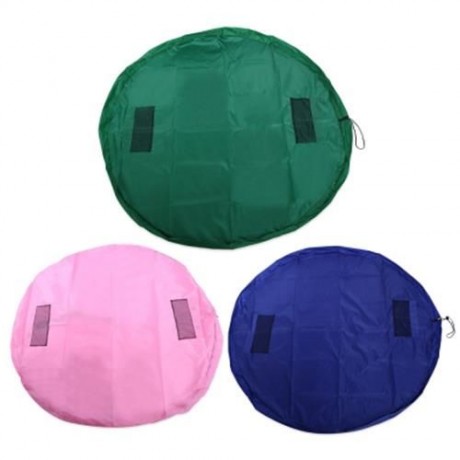 CONVENIENT TOY FAST STORAGE HOME OUTSIDE PLUS SIZE BAG FOR BABY (PINK)