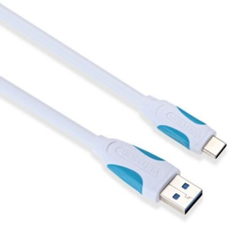 VENTION A37 TYPE-C TO USB 3.0 TRANSFER DATA SYNC CABLE CHARGING CORD 1.5M (WHITE)