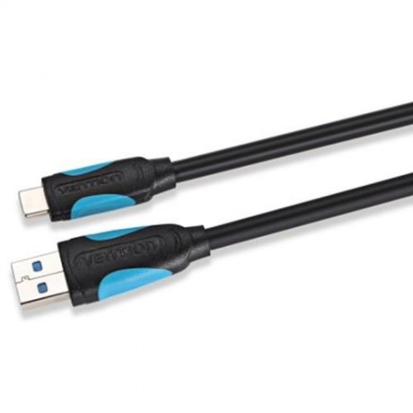 VENTION A37 TYPE-C TO USB 3.0 TRANSFER DATA SYNC CABLE CHARGING CORD 1M (BLACK)