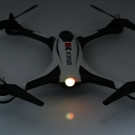 XK X350 AIR DANCER 4CH 2.4GHZ 6-AXIS GYRO 3D / 6G MODE RC QUADCOPTER AIRCRAFT RTF (WHITE)