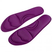 PAIR OF MEMORY FOAM INSOLE SHOCK ABSORPTION CUT-TO-FIT STRETCH BREATHABLE CUSHION FOR UNIS