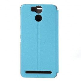 PROTECTIVE PU LEATHER COVER FULL BODY CASE FOR ULEFONE POWER (LAKE BLUE)