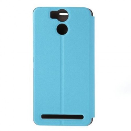 PROTECTIVE PU LEATHER COVER FULL BODY CASE FOR ULEFONE POWER (LAKE BLUE)