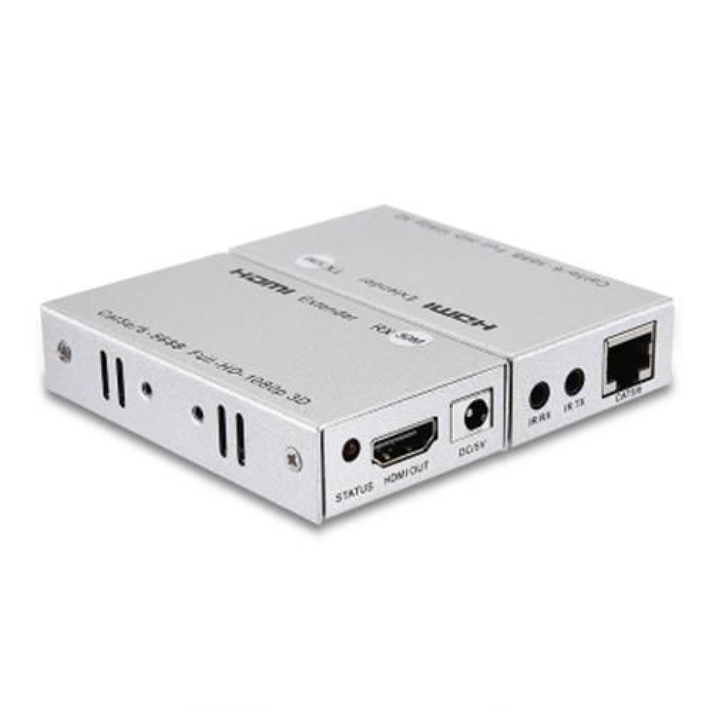 30M HDMI EXTENDER TRANSMITTER AND RECEIVER SET IR CONTROL 3D 1080P HD DISPLAY CAT5E / 6 - 30M HDMI EXTENDER TRANSMITTER AND RECEIVER SET IR CONTROL 3D 1080P HD DISPLAY CAT5E / 6 -