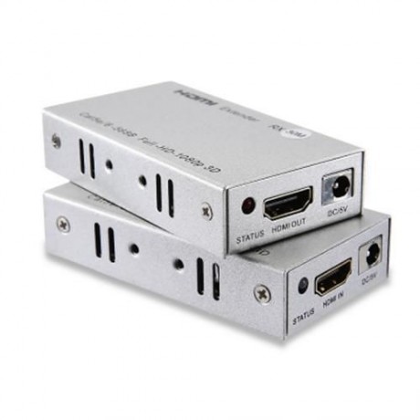 30M HDMI EXTENDER TRANSMITTER AND RECEIVER SET IR CONTROL 3D 1080P HD DISPLAY CAT5E / 6 - 