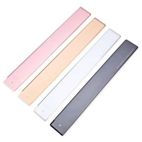 2 IN 1 USB LED EYE PROTECTION LIGHT TOUCH CONTROL LAMP WITH MIRROR (PINK)