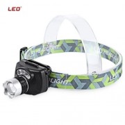 LEO RED WHITE LIGHT MOTION SENSOR HEADLAMP WITH ADJUSTABLE FOCUSING FOR OUTDOOR FISHING HU