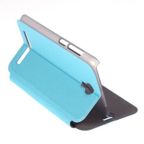 PROTECTIVE PU LEATHER COVER CASE FOR UMI TOUCH (LAKE BLUE)