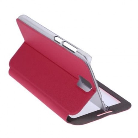 PROTECTIVE PU LEATHER COVER CASE FOR UMI ROME / ROME X (PEACH RED)