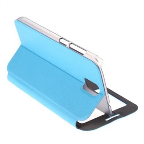 PROTECTIVE PU LEATHER COVER CASE FOR UMI ROME / ROME X (LAKE BLUE)