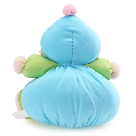 METOO STUFFED PLUSH DOLL TOY BIRTHDAY CHRISTMAS GIFT FOR BABY (LAKE BLUE)