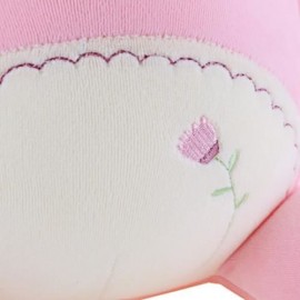METOO ANIMAL PLUSH DOLL TOY BIRTHDAY CHRISTMAS GIFT FOAM GRANULE FILLER (SHALLOW PINK)