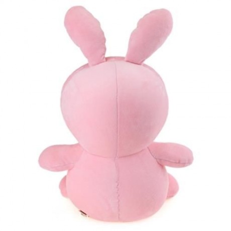 METOO ANIMAL PLUSH DOLL TOY BIRTHDAY CHRISTMAS GIFT FOAM GRANULE FILLER (SHALLOW PINK)